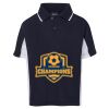 Podium Kids Contrast Polo Thumbnail