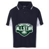 Podium Kids Contrast Polo Thumbnail
