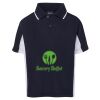 Podium Kids Contrast Polo Thumbnail